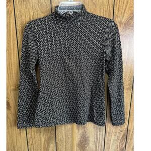 J. McLaughlin Women's Geometric Print 1/4 Zip Active Pullover Multicolor Size XS